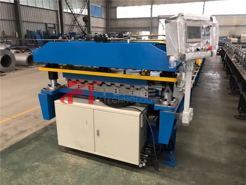 Cold Sheet Metal Roof Roll Forming Machine