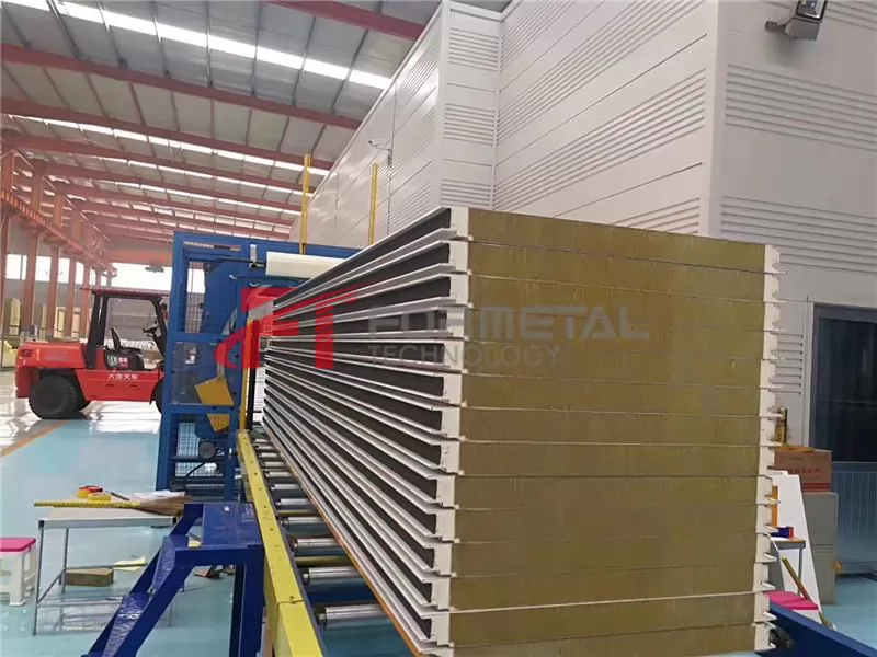 Rockwool Sandwich Panel Production Line