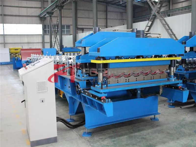 Glazed Roof Tile Roll Forming Machine