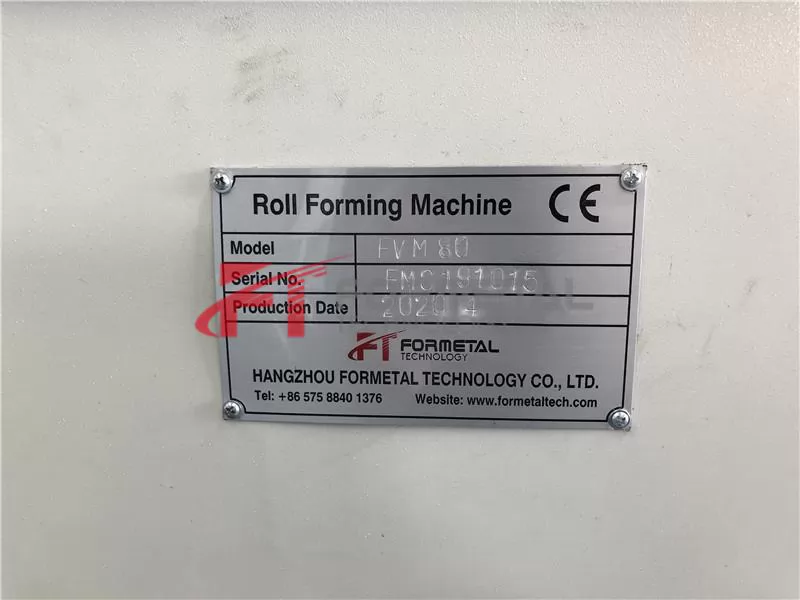 Two sets Roll Forming Machine shipped