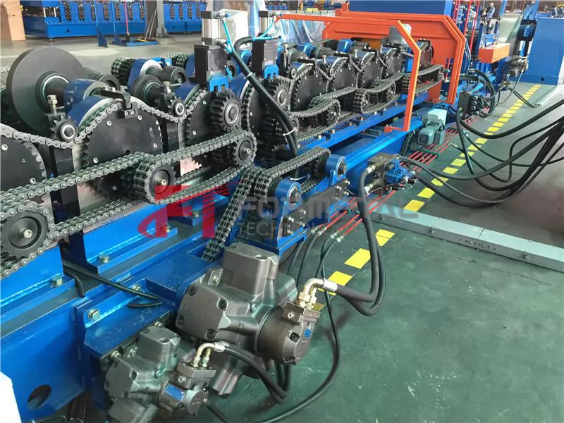 Automatic CZ Interchange Purlin Roll forming Machine