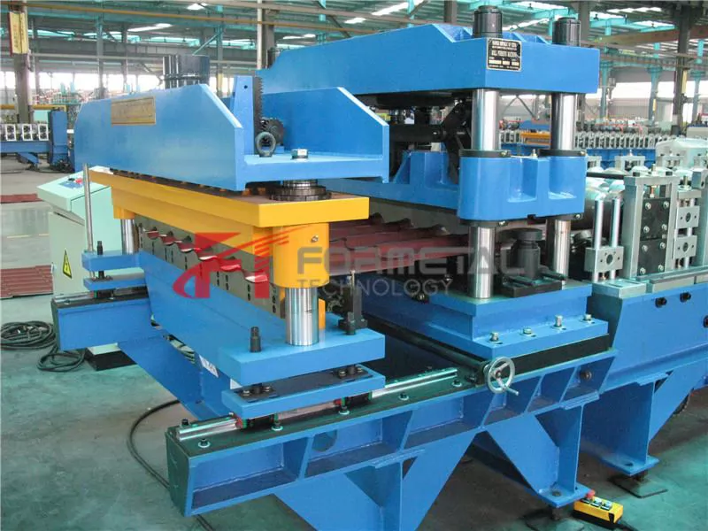 Glazed Roof Tile Roll Forming Machine