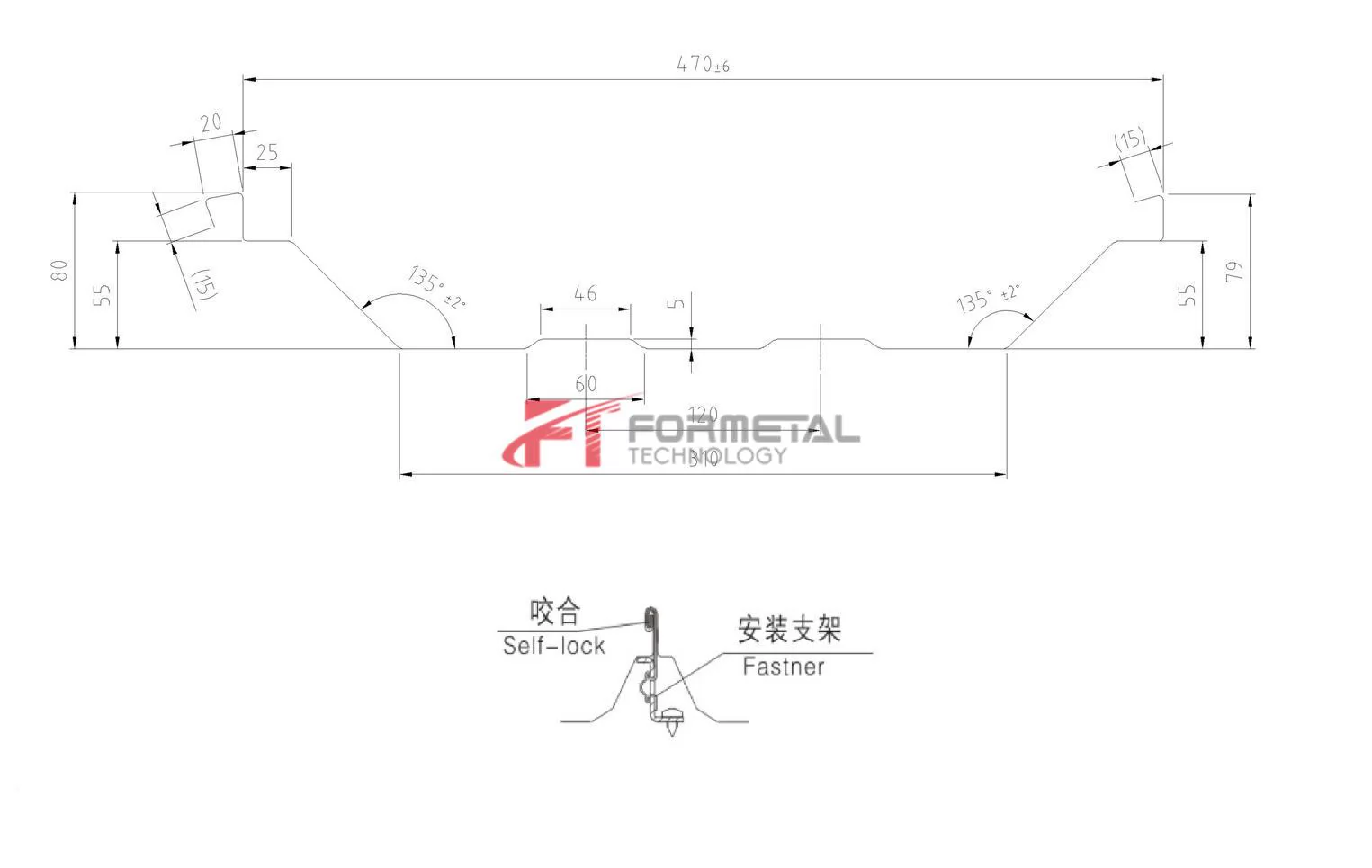 Standing Seam Metal Roof Roll Forming Machine