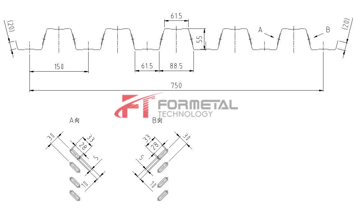 Floor Deck Roll Forming Machine