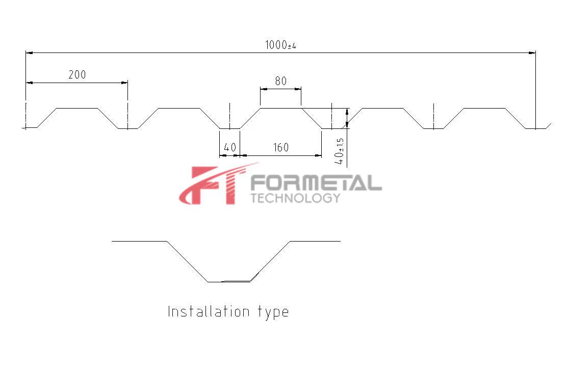 Sheet Metal Roll Forming Machine