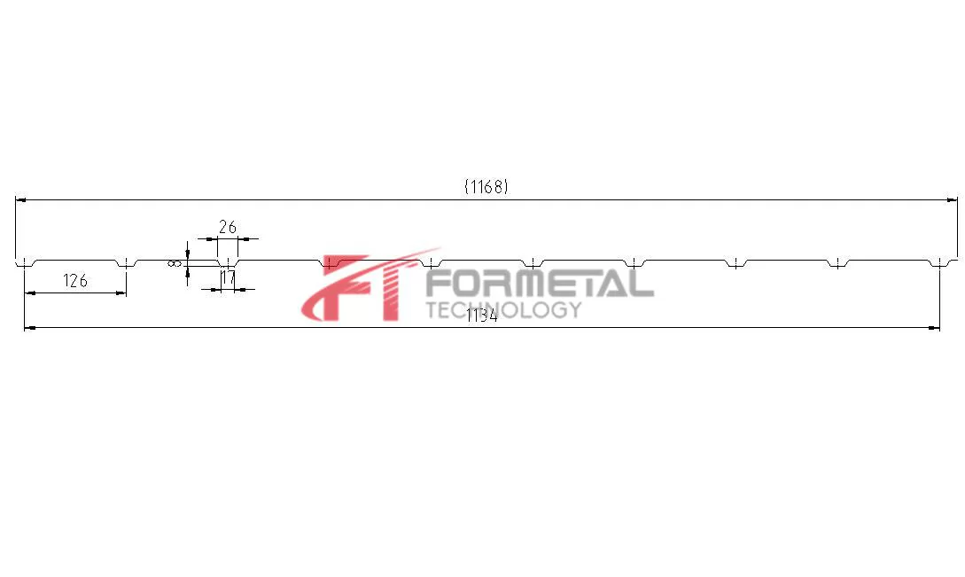 Trapezoidal Wall Panel Roll Forming Machine