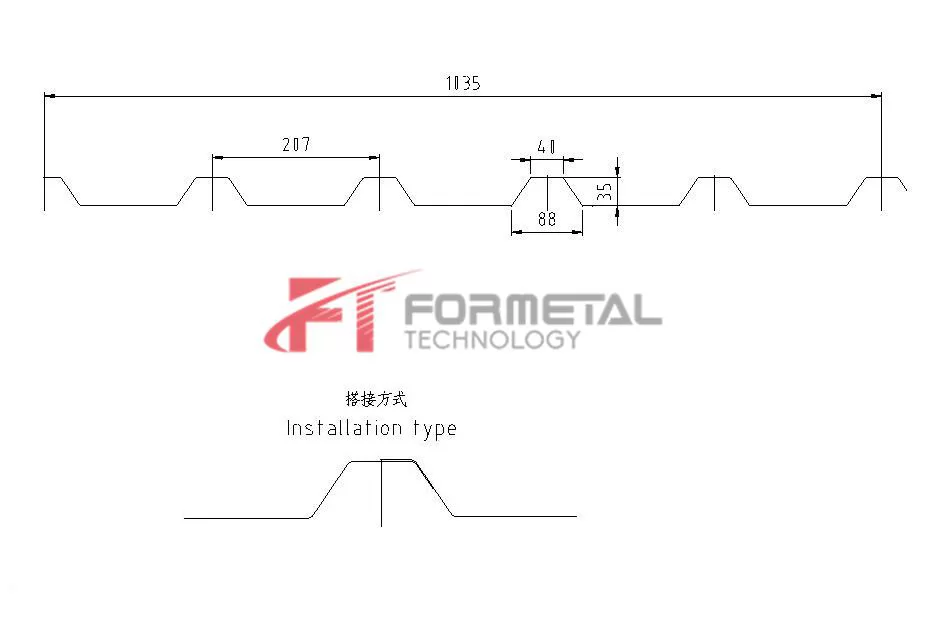 Double Layer Roll Forming Machine