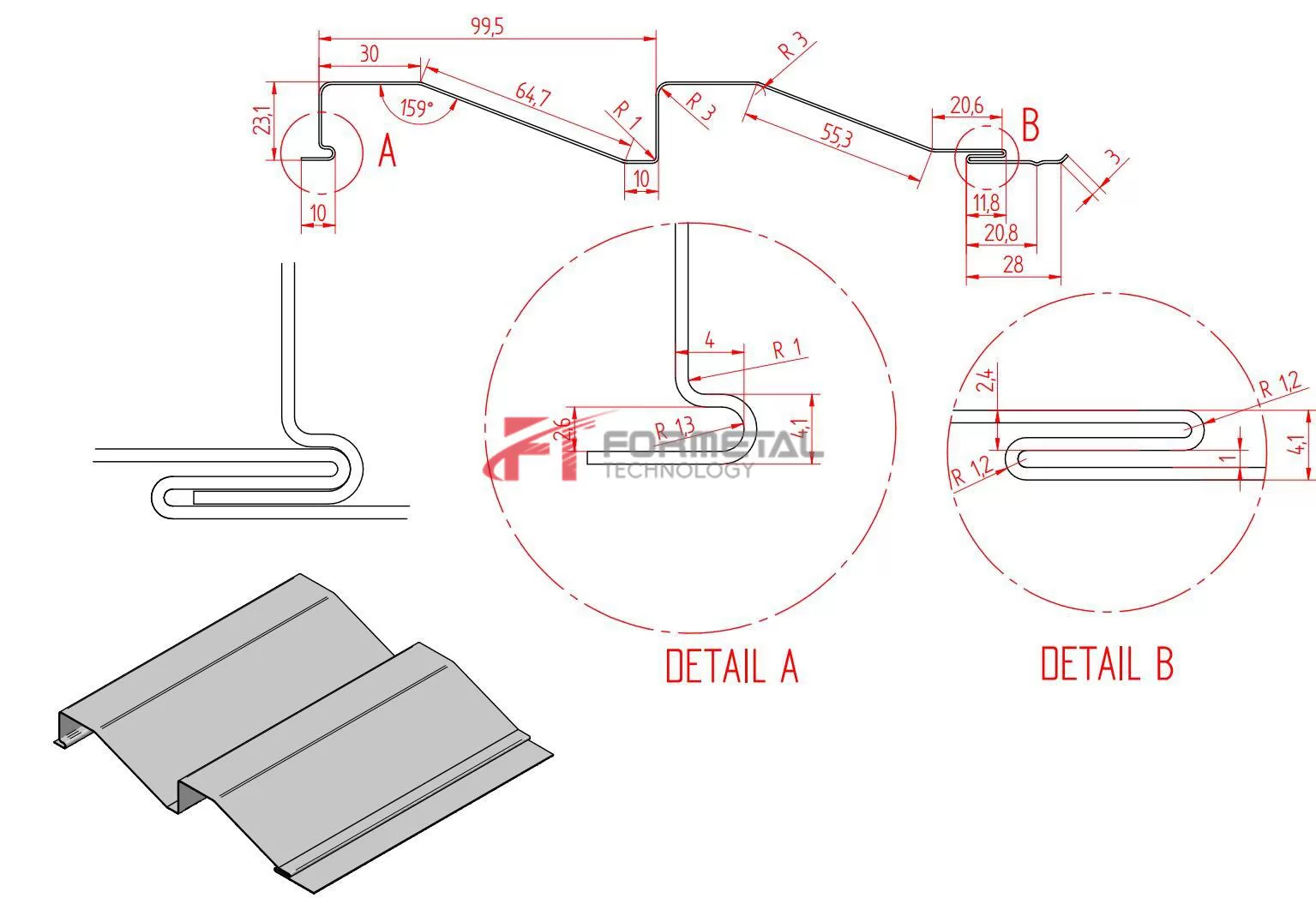 Cladding Roll Forming Machine