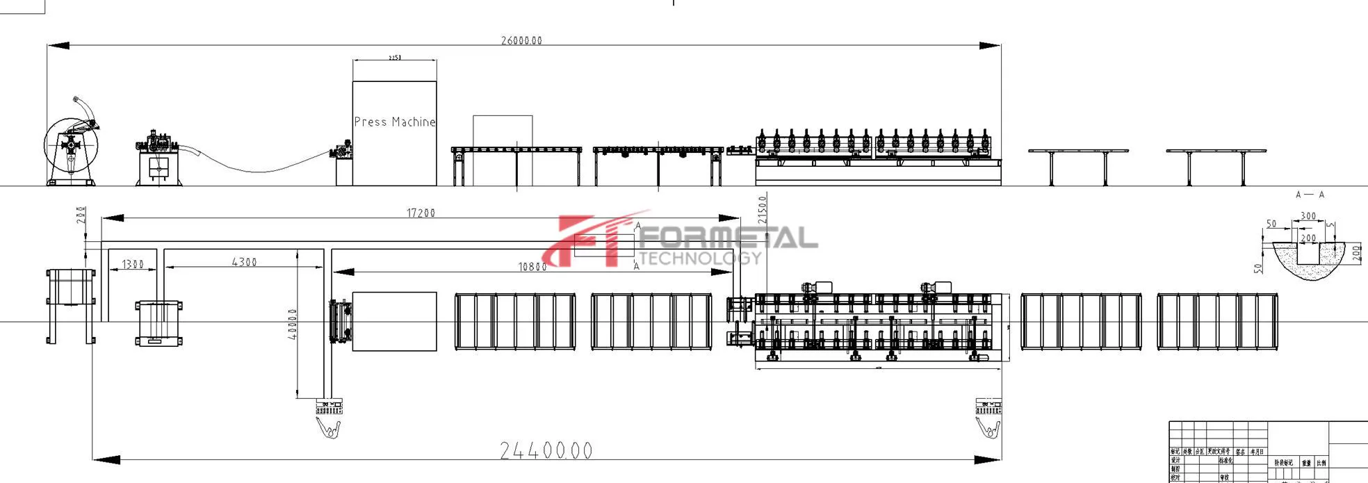 Automatic Cable Tray Roll Forming Machine