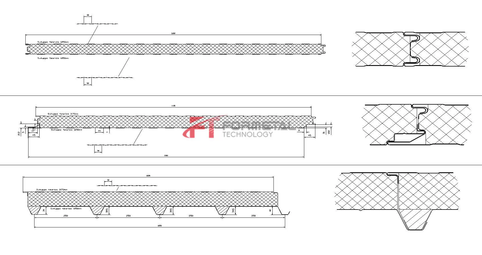 Rockwool Sandwich Panel Production Line